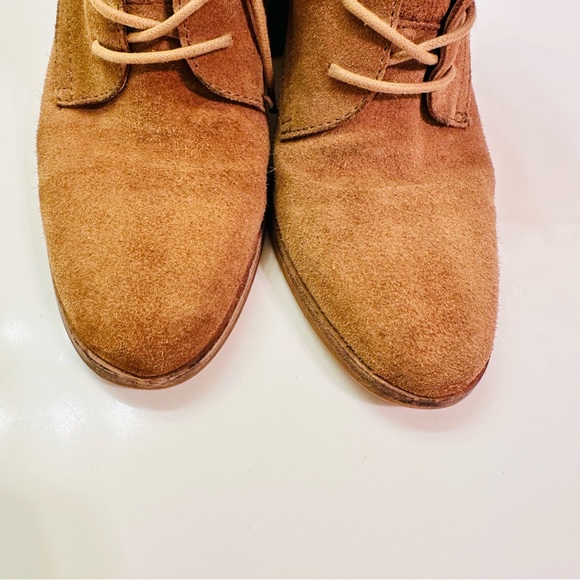 Dolce Vita Drew Tan Suede Ankle Boot 9.5 - Picture 5 of 8